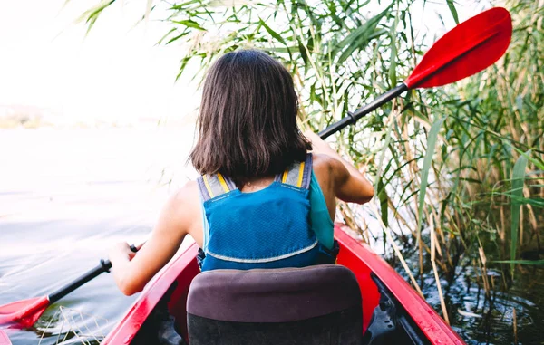 Kayık ormanda gezen.