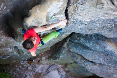 Doğa sporları buzlu.