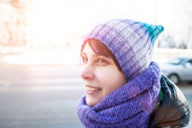 Genç bir kadının portresi.