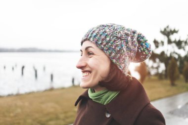 Bir kadın portresi.