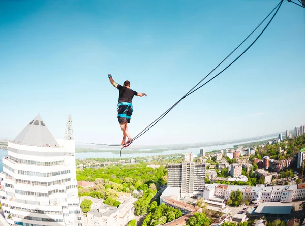 Highline over the city. — Stock Photo, Image