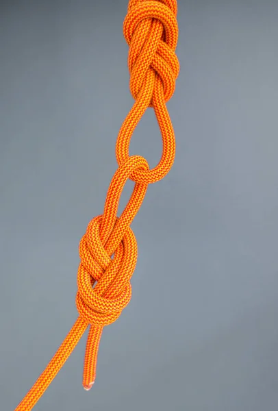 Dwie liny połączone między sobą. — Zdjęcie stockowe