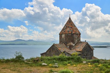 Antik manastır Sevanavank kilisede