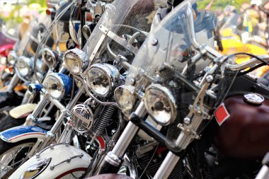 Satır vintage motosiklet
