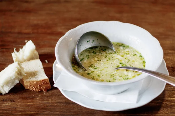 Bouillabaisse in Copper Pot — Stock Photo, Image