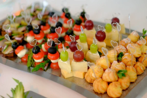 Coffee break, catering a business conference — Stock Photo, Image