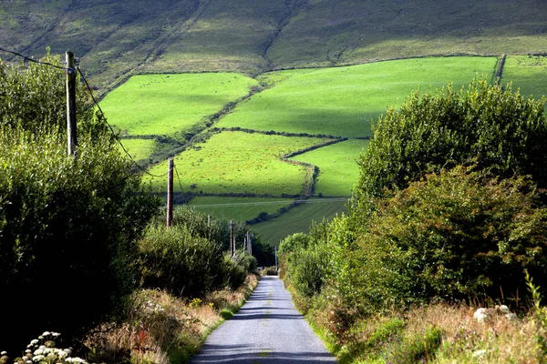 Ιρλανδικό τοπίο στην county Kerry — Φωτογραφία Αρχείου