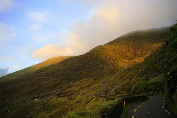 Estrada turística na Irlanda — Fotografia de Stock