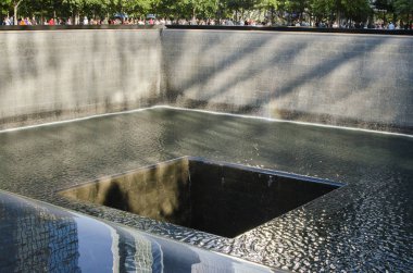 New York - ABD 12 Eylül 2016 bir Dünya Ticaret Merkezi anıt