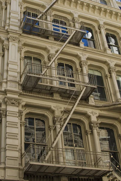 New York City. Gebäude. Image des alten Stils — Stockfoto