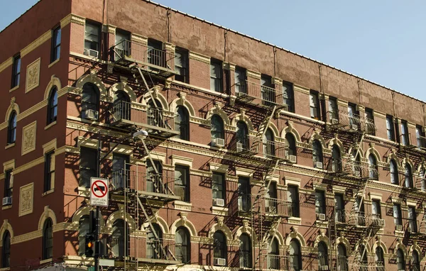 New York şehri. Bina. Eski stil görüntü