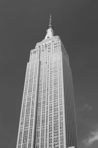 Nova Iorque o Empire State Building em Manhattan — Fotografia de Stock