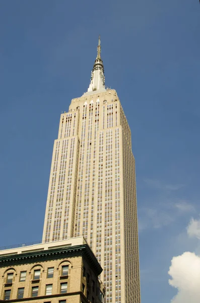 New York l'Empire State Building a Manhattan — Foto Stock