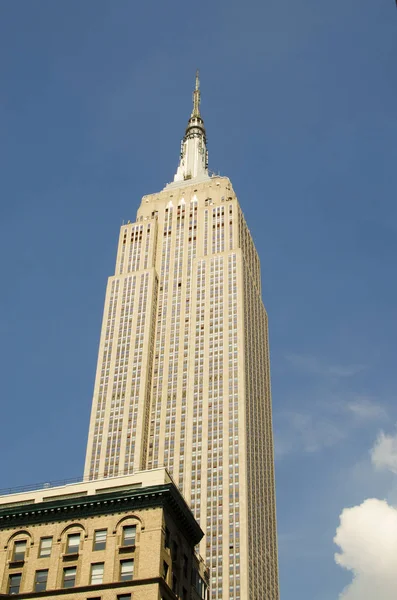 New York the Empire State Building in Manhattan Stock Picture