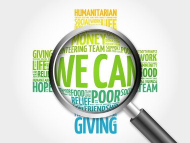 Bulut büyüteç ile kelime