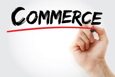 El ticaret marker ile yazma