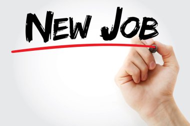 El işareti ile yeni iş yazma