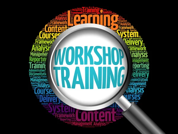 Workshop Training word cloud