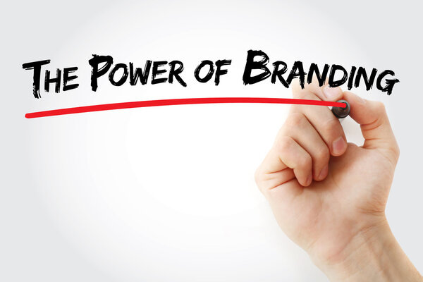 Написание вручную The Power of Branding
