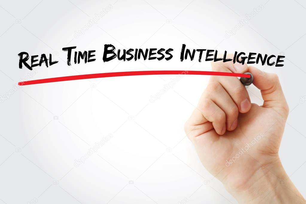 Hand writing Real Time Business Intelligence