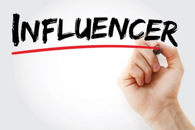 El etki unsuru marker ile yazma