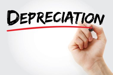 Amortisman marker ile yazma el