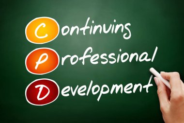 Continuing Professional Development, acronym clipart