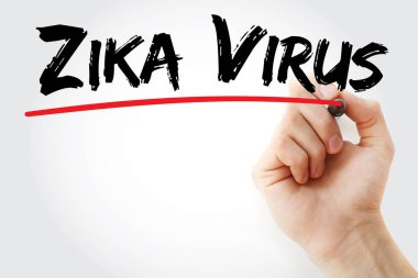Zika virüs marker ile yazma el