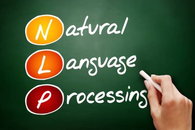 Elle çizilmiş Nlp doğal dil işleme