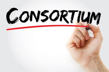 El Konsorsiyumu marker ile yazma