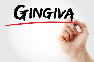 El jinjiva marker ile yazma