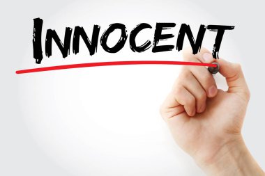 Masum marker ile yazma el