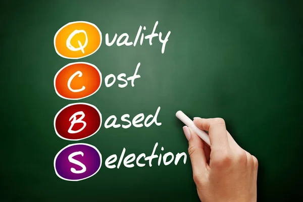 QCBS - Quality and Cost Based Selection