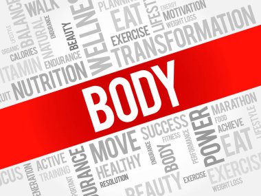 Cesedi sözcük bulut arka plan