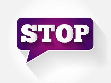 Metin iletisi kabarcık durdurmak