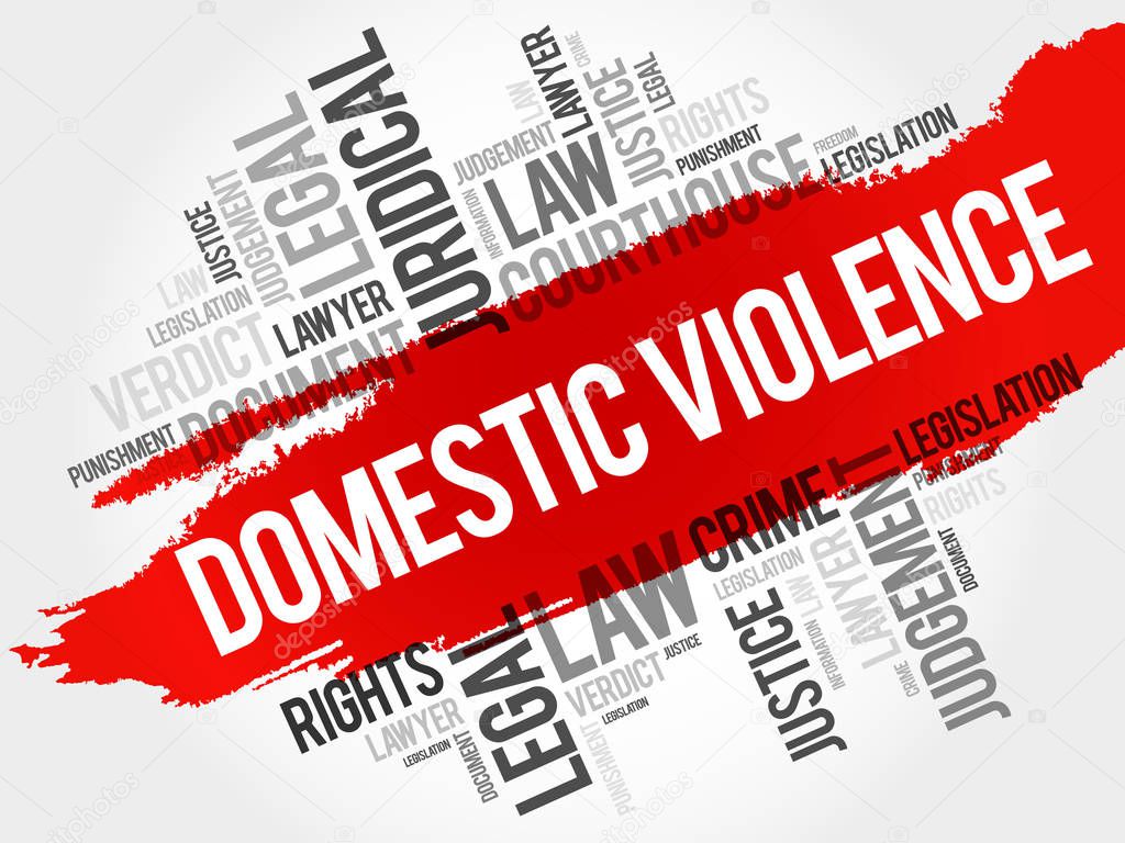 Domestic Violence word cloud