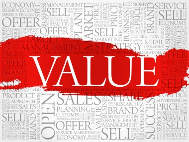 değer kelime bulutu