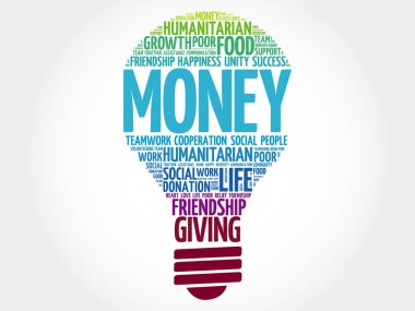 Para ampul kelime bulutu