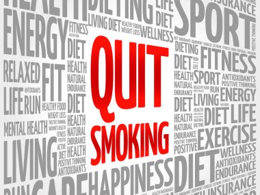 Çıkmak yasaktır kelime bulutu arka plan,