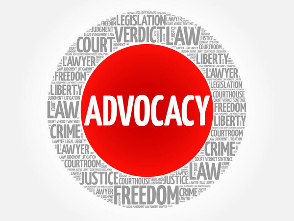 Облако слов-адвокатов
