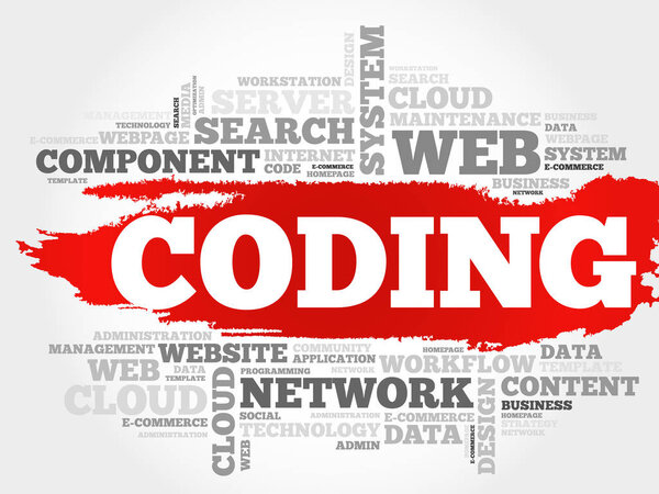 Coding word cloud