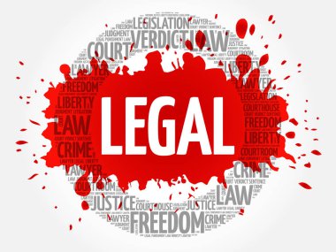 Yasal kelime bulutu