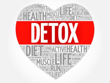 Kalp kelime bulutu Detoks