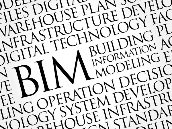 BIM building information modeling Stock Vector Image by ©dizanna