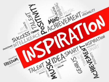 İlham kelime bulutu