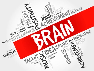 Beyin kelime bulutu