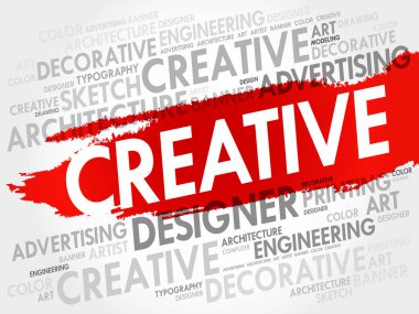 Yaratıcı kelime bulutu