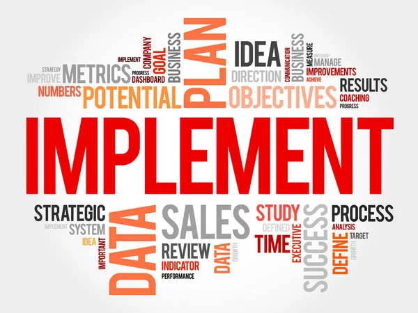 135 Implement word Vector Images | Depositphotos