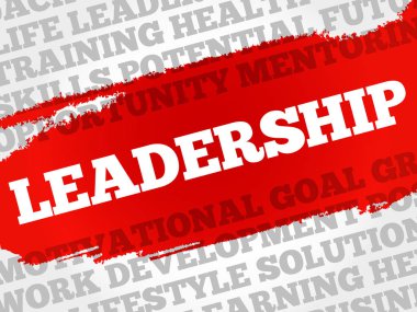 liderlik kelime bulutu