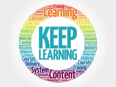 Daire kelime bulutu öğrenme tutmak